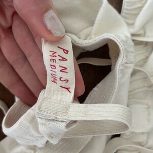 Bundle of two white Pansy bras